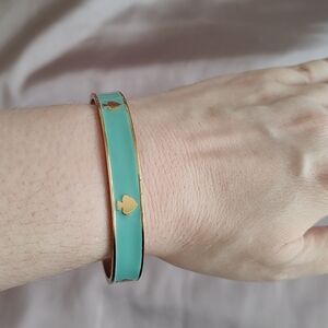 Kate Spade Turquoise Spade Bangle